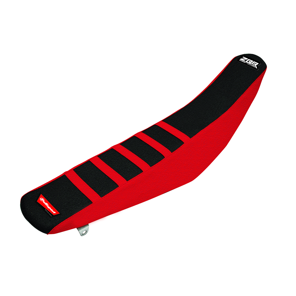 SEAT COVER ZEBRA HONDA CRF250R 18-21, CRF450R 17-20 RED/BLACK